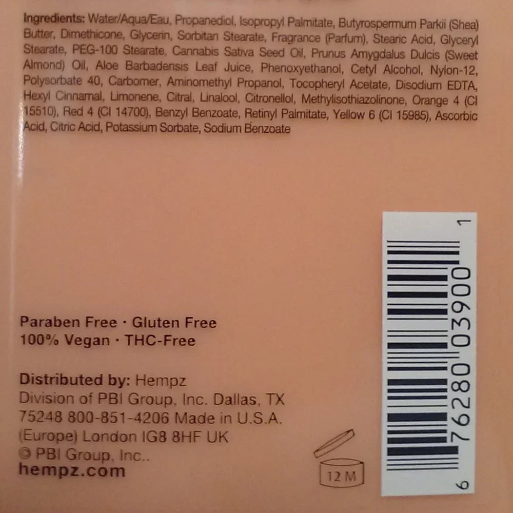 Hempz Sugared Grapefruit & White Raspberry - Picture 5 of 5